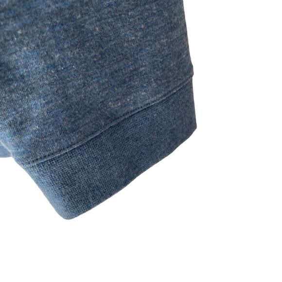 Fish Hippie 1/4 Quarter Zip Pullover Shirt Blue Pink Stripe Mens size XXL - Picture 4 of 8